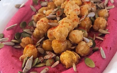 Easy to make Basic Hummous  + Beetroot Hummous Recipe by Chef Moshe Shek.