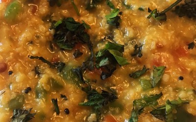 Healthy Oats Upma Recipe.