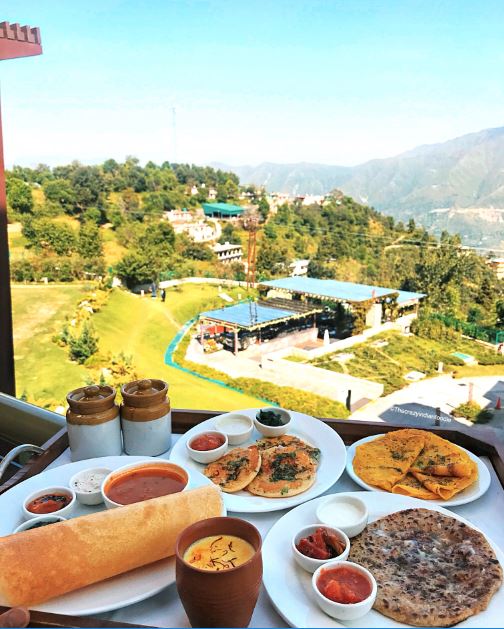 Breakfast by the mountains at JW Cafe, JW Marriott Mussoorie.