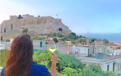 Dine and stay by the Acropolis at the gorgeous hotel in Athens!