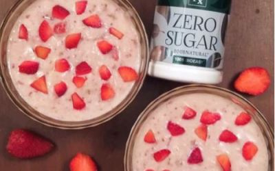 Instant Strawberry Rabri Recipe using Tata Nx Zero Sugar