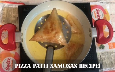 Pizza Patti Samosas with Switz!