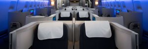 British Airways Club World Cabin.