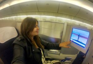Exciting In Flight Entertainment on board British Airways.