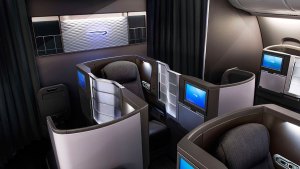 Cozy, private and comfortable Club World seats.