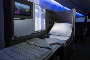 British Airways Club World Seat.