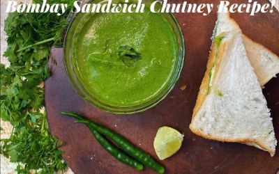 Bombay Sandwich Chutney recipe. Street style sandwich chutney recipe.